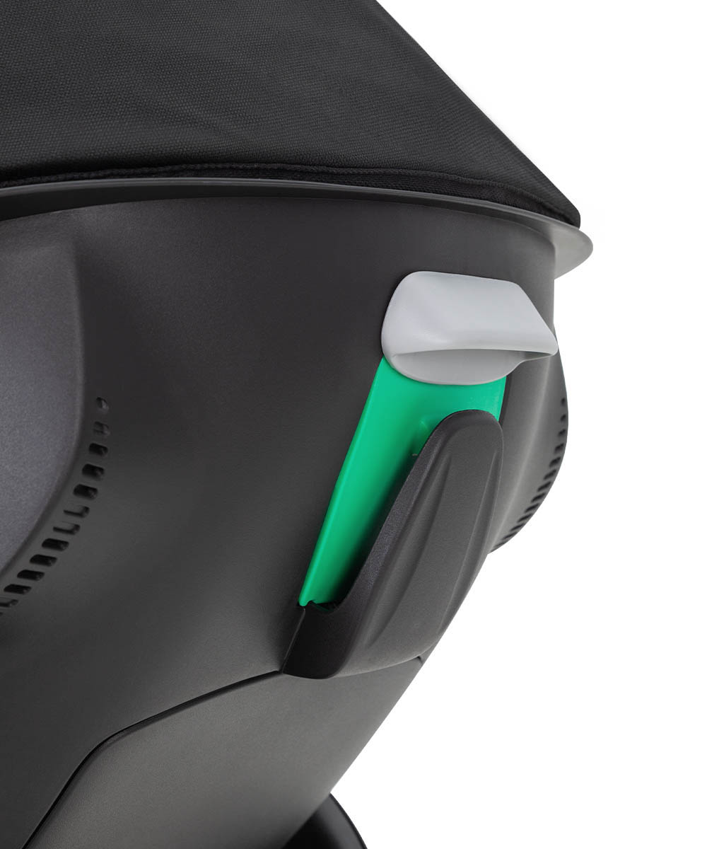 Автокресло Vega Lite 2026 Кнопка раскладывания люльки.